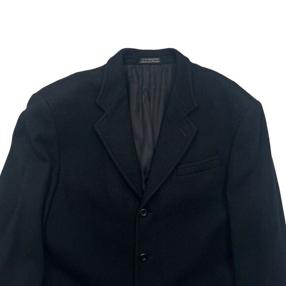 Bachrach Men's Wool Cashmere Fine Tailored Coat - Picture 3 of 11